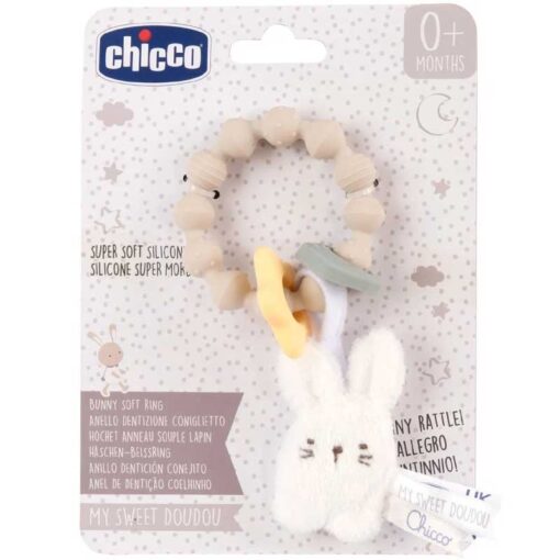 Chicco Silicone Bunny Soft Ring